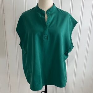 Figs Rafaela Oversized Scrub Top Green Women’s Large L